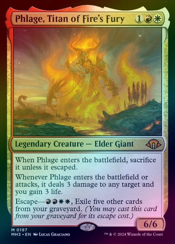 Phlage, Titan of Fire's Fury (Foil) (MH3)