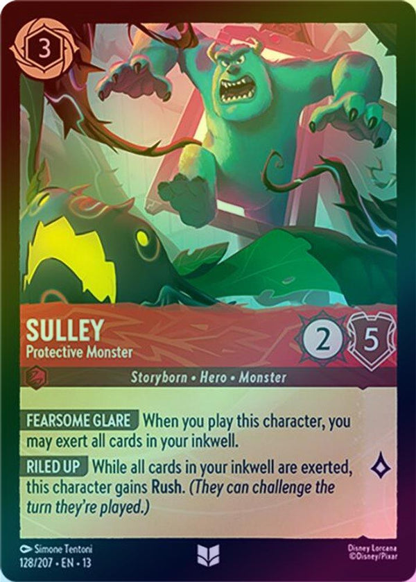Sulley (Protective Monster) - 128/207 - Uncommon (Foil)