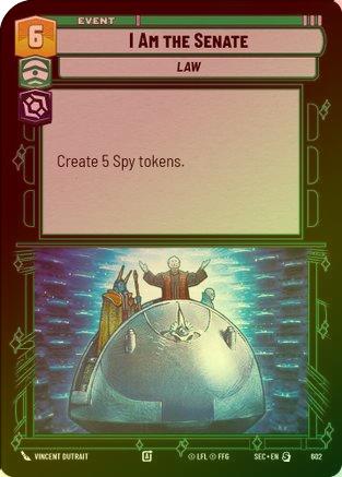 I Am the Senate (Foil) - 602 - Special (Foil)