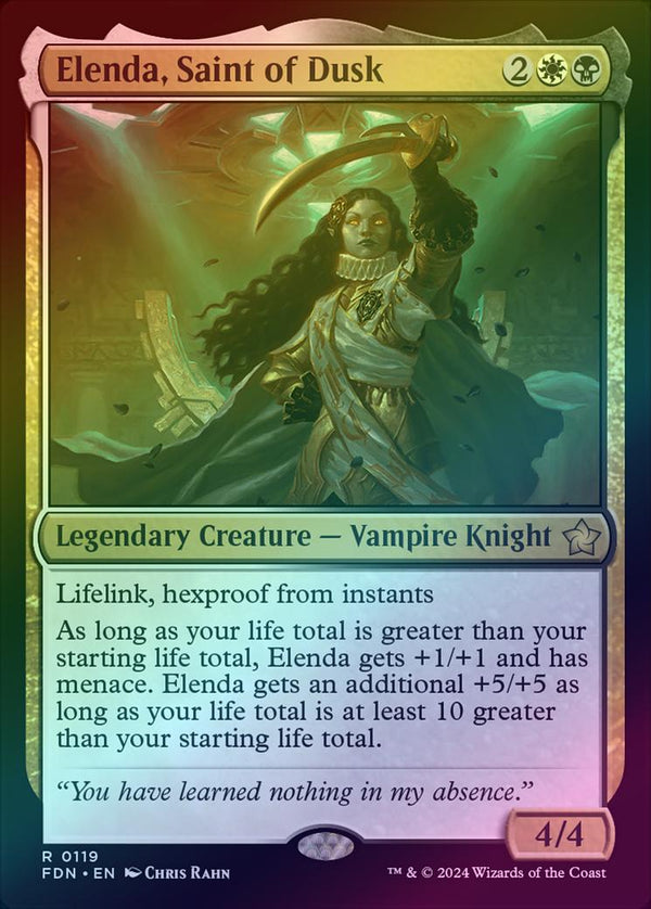 Elenda, Saint of Dusk (Foil) (FDN)