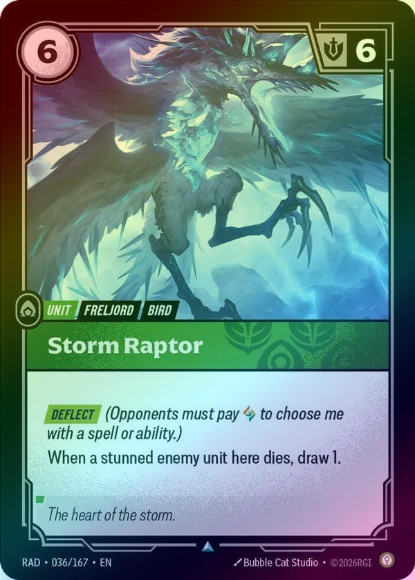Storm Raptor - 036/167 - Uncommon (Foil)