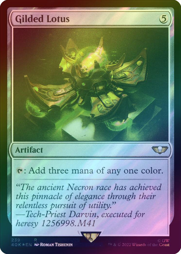 Gilded Lotus (Surge Foil) (40K)