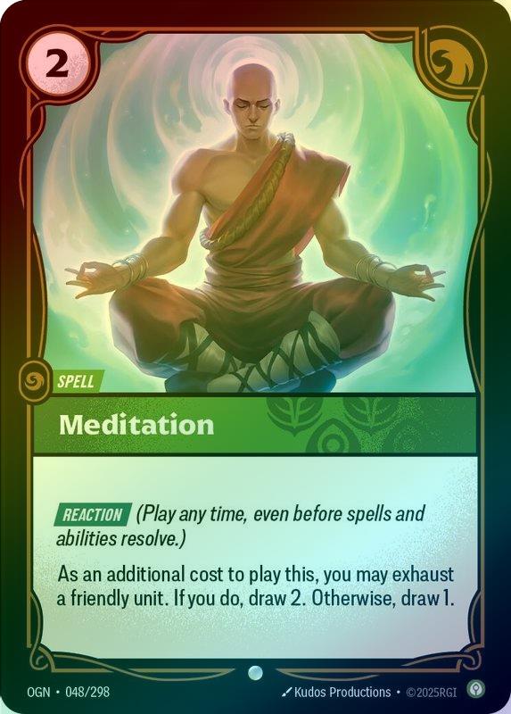 Meditation - 048/298 - Common (Foil)