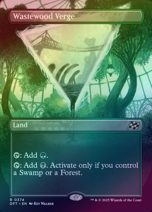 Wastewood Verge - Borderless (Foil) (DFT)