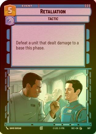 Retaliation (Foil) - 587 - Common (Foil)