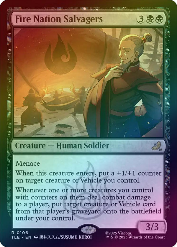 Fire Nation Salvagers (Foil) (TLE)