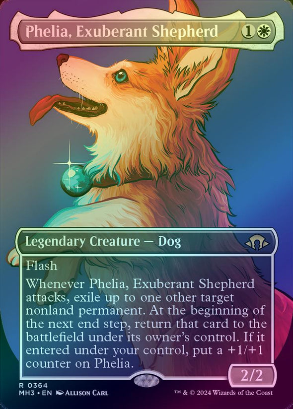 Phelia, Exuberant Shepherd - Borderless (Foil) (MH3)