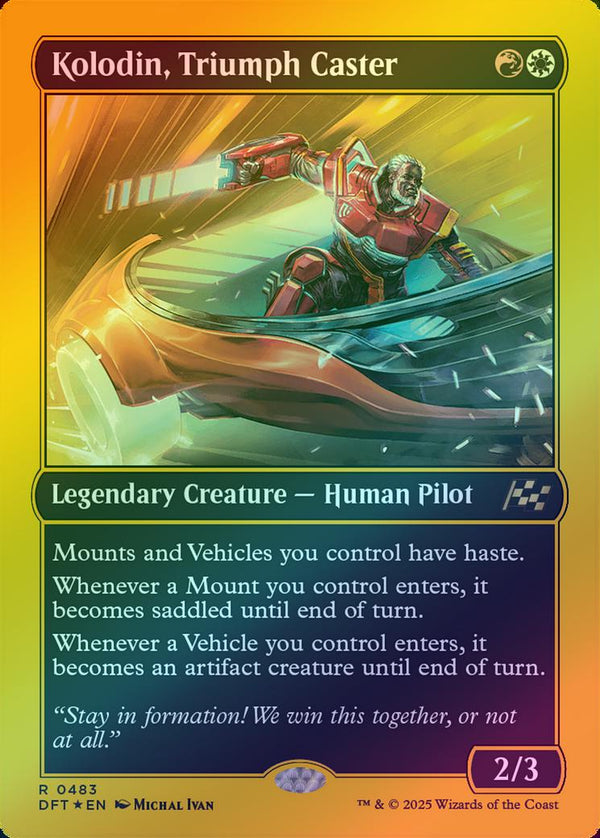 Kolodin, Triumph Caster (First-Place Foil) (DFT)