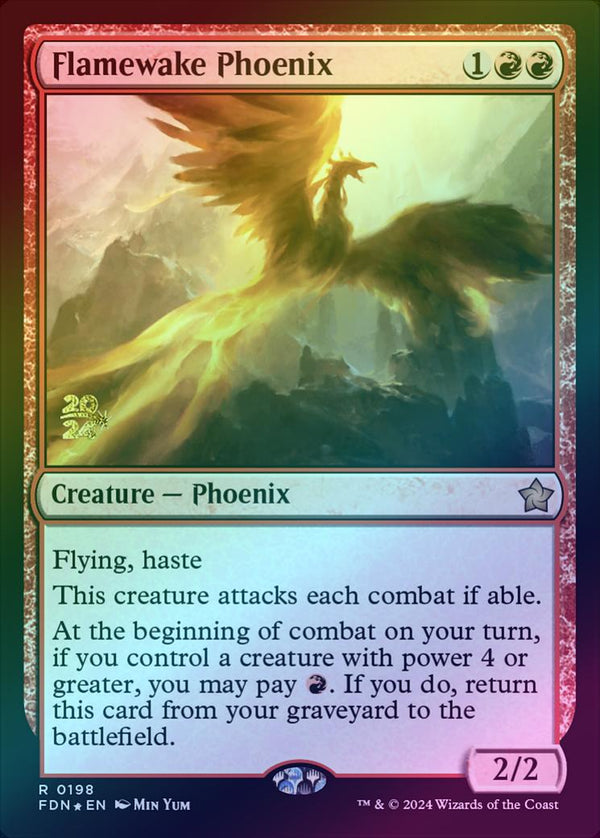 Flamewake Phoenix - Prerelease Promo (Foil) (PFDN)