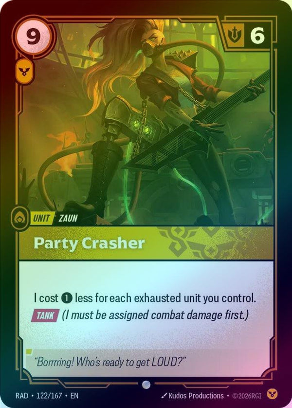 Party Crasher - 122/167 - Common (Foil)