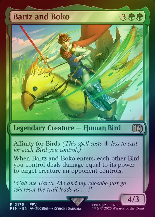 Bartz and Boko (Foil) (FIN)