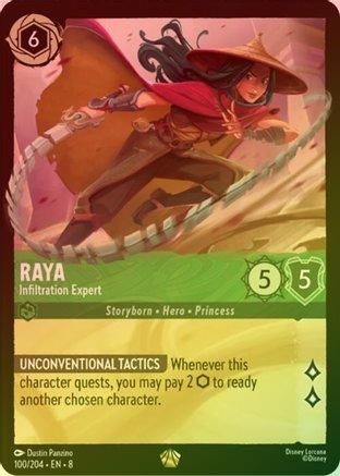 Raya (Infiltration Expert) - 100/204 - Legendary (Foil)
