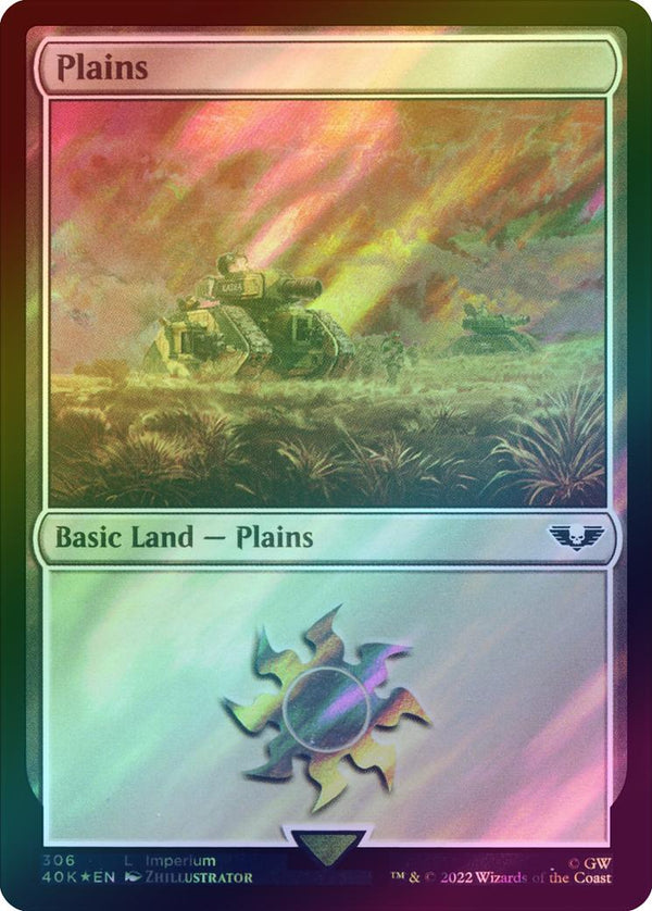 Plains (306) (Surge Foil) (40K)