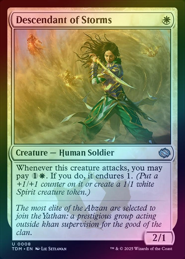 Descendant of Storms (Foil) (TDM)