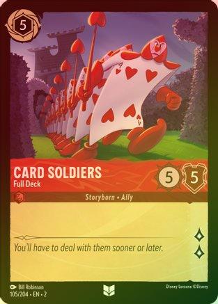 Card Soldiers (Full Deck) - 105/204 - Uncommon (Foil)