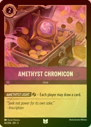 Amethyst Chromicon - 66/204 - Uncommon (Foil)
