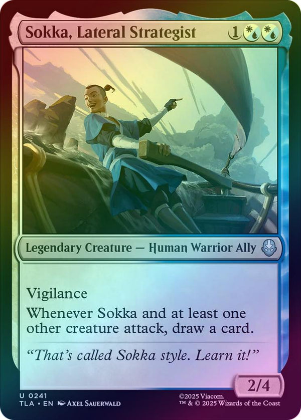 Sokka, Lateral Strategist (Foil) (TLA)