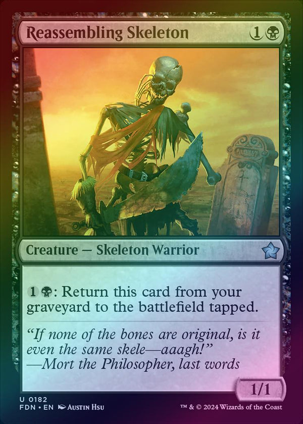 Reassembling Skeleton (Foil) (FDN)