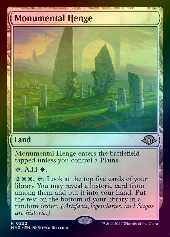 Monumental Henge (Foil) (MH3)