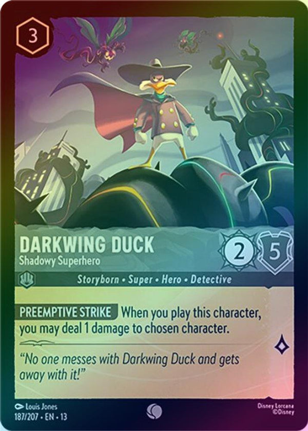 Darkwing Duck (Shadowy Superhero) - 187/207 - Common (Foil)