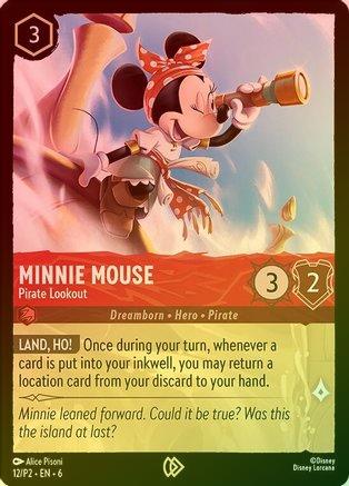 Minnie Mouse (Pirate Lookout) - 12 - Promo (Foil)