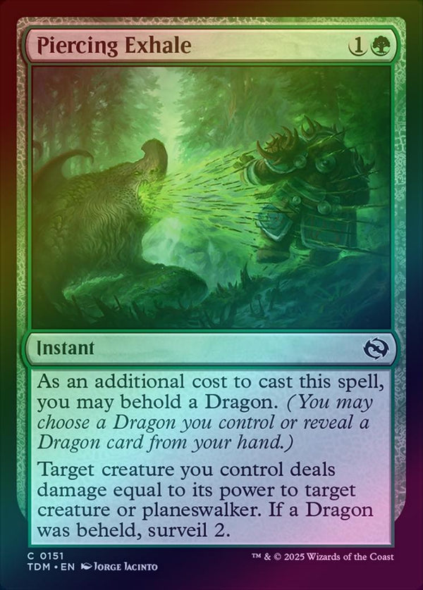 Piercing Exhale (Foil) (TDM)