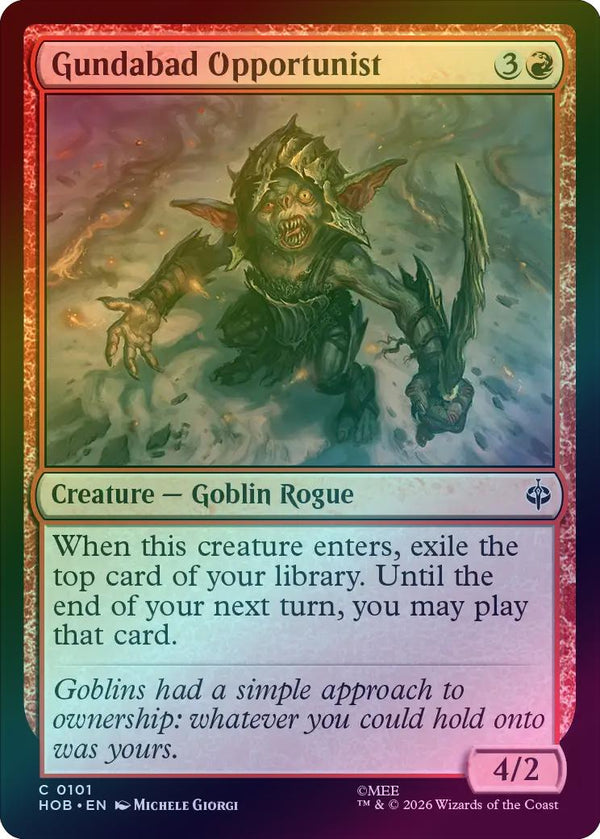 Gundabad Opportunist (Foil) (HOB) (Pre-Order)
