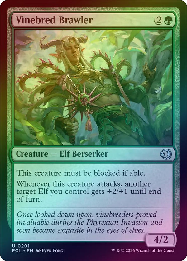 Vinebred Brawler (Foil) (ECL)