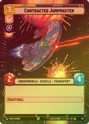 Contracted Jumpmaster (Hyperspace) - 918 - Common (Foil)