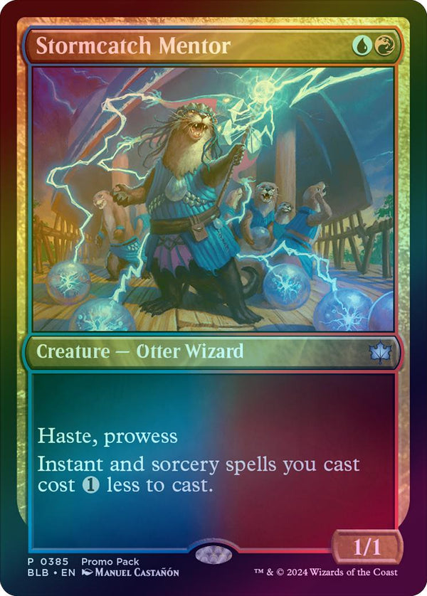 Stormcatch Mentor - Dark Frame Promo Pack (Foil) (BLB)