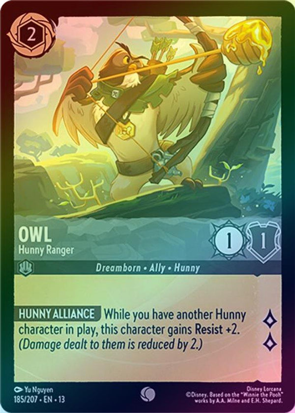 Owl (Hunny Ranger) - 185/207 - Common (Foil)