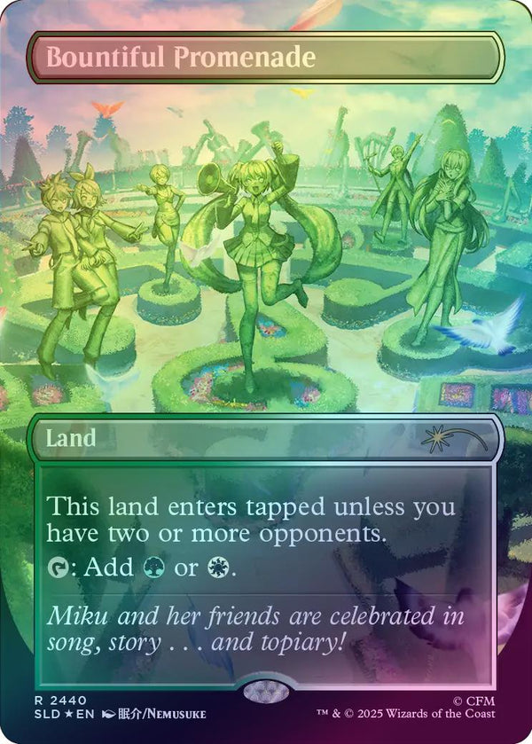 Bountiful Promenade - Borderless (Foil) (SLD)