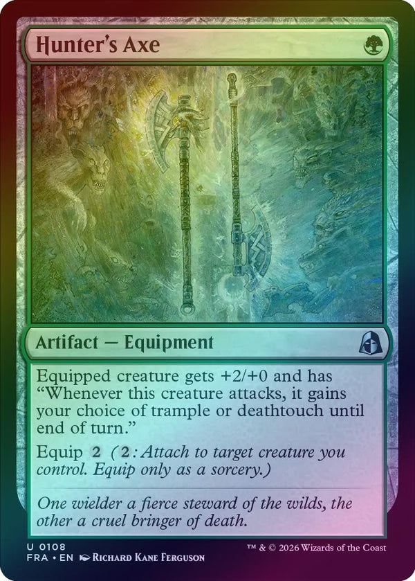 Hunter's Axe (Foil) (FRA)