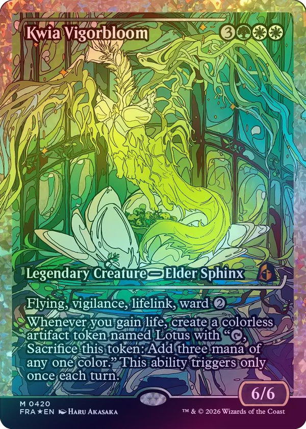Kwia Vigorbloom - Japan Showcase (Fracture Foil) (FRA)