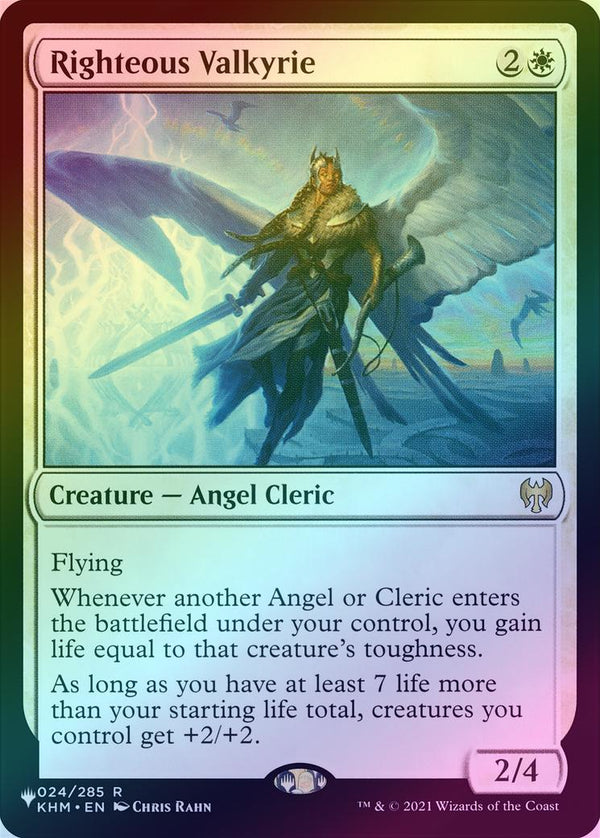 Righteous Valkyrie - KHM Reprint (Foil) (PLST)