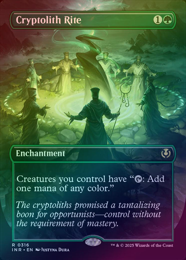 Cryptolith Rite - Borderless (Foil) (INR)