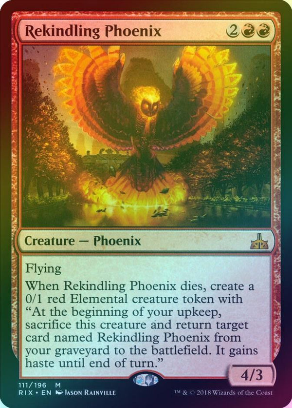 Rekindling Phoenix (Foil) (RIX)