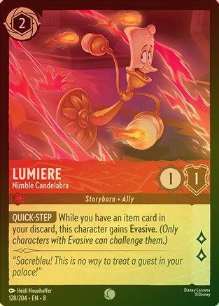 Lumiere (Nimble Candelabra) - 128/204 - Common (Foil)