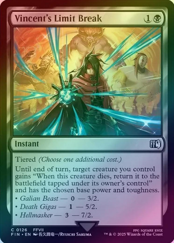 Vincent's Limit Break (Foil) (FIN)