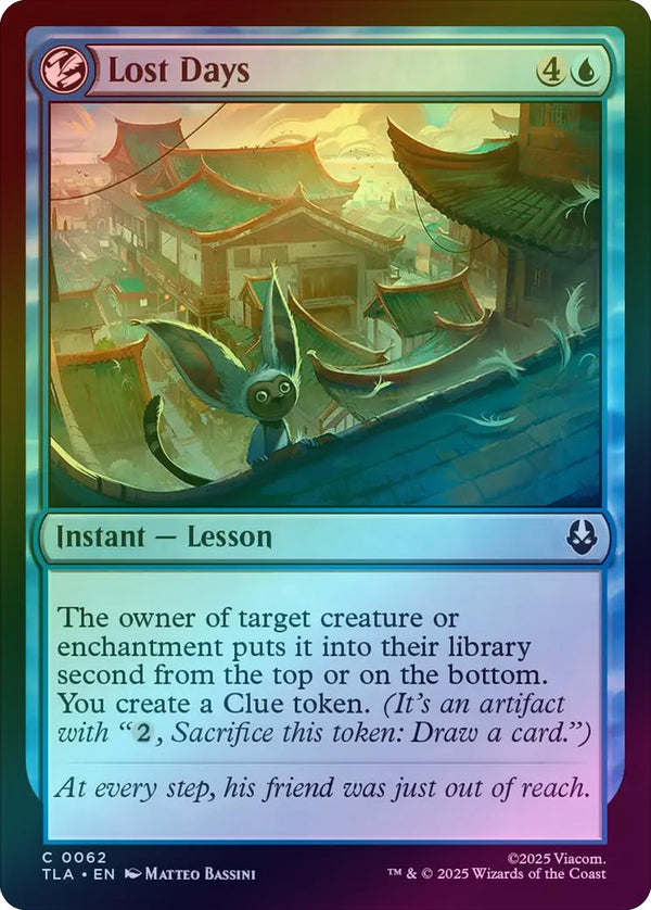 Lost Days (Foil) (TLA)