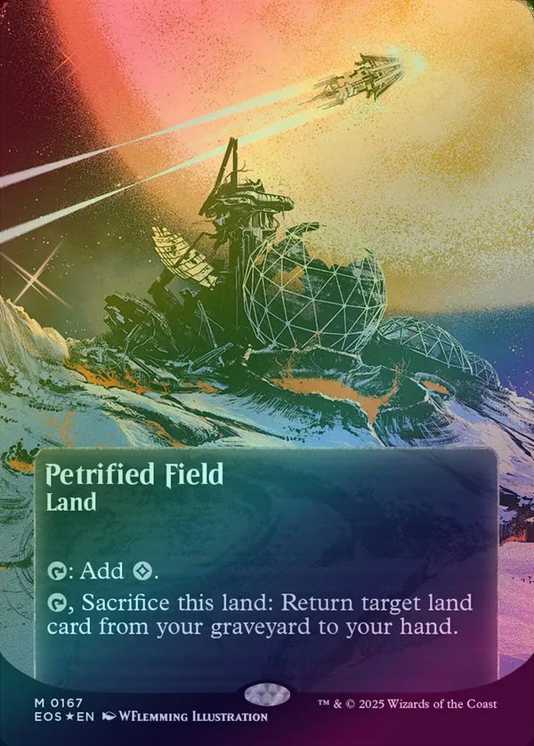 Petrified Field - Borderless Poster (Galaxy Foil) (EOS)