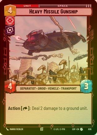 Heavy Missile Gunship - 636 - Uncommon (Foil)