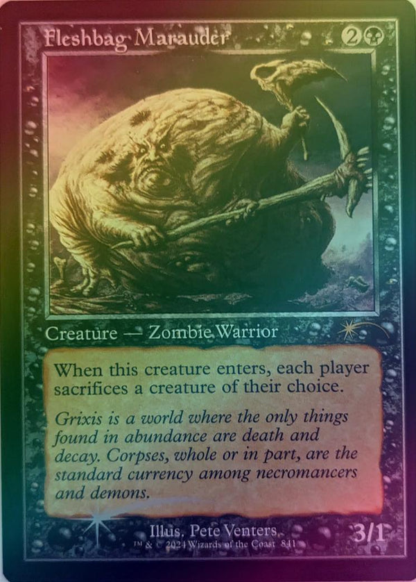Fleshbag Marauder - Retro Frame - Zippy Zombies (Foil) (SLD)