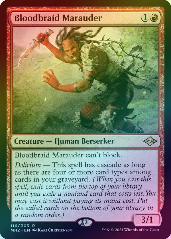 Bloodbraid Marauder (Foil) (MH2)