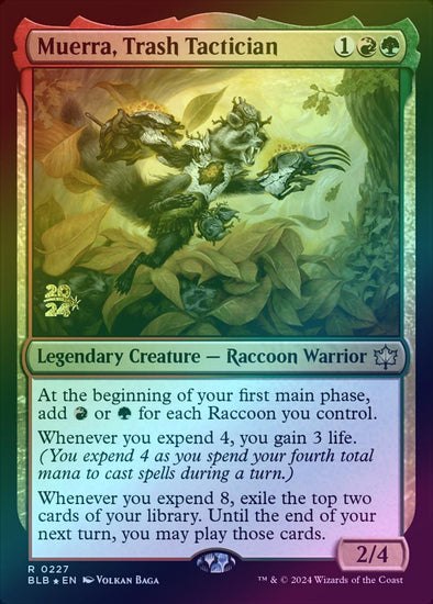 Muerra, Trash Tactician - Prerelease Promo (Foil) (PBLB)