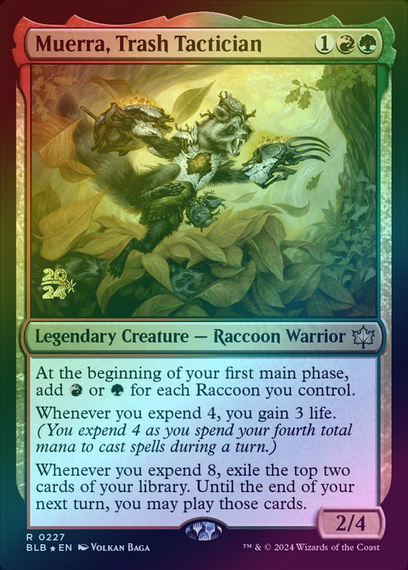 Muerra, Trash Tactician - Prerelease Promo (Foil) (PBLB)