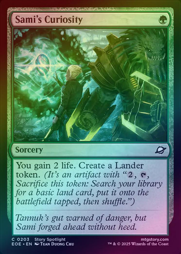 Sami's Curiosity (Foil) (EOE)