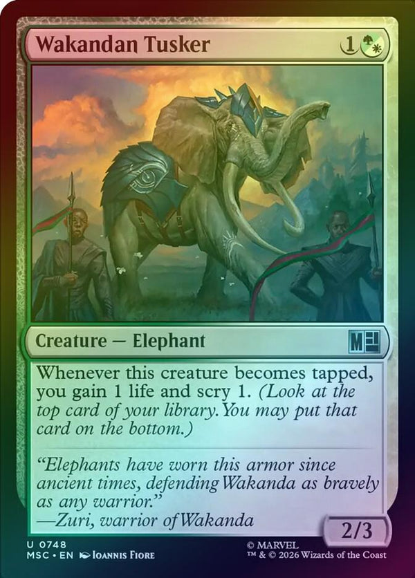 Wakandan Tusker (Foil) (MSC)