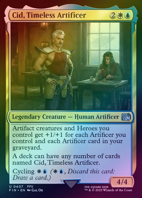 Cid, Timeless Artificer (407) (Foil) (FIN)