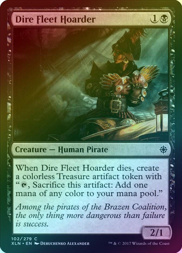 Dire Fleet Hoarder (Foil) (XLN)